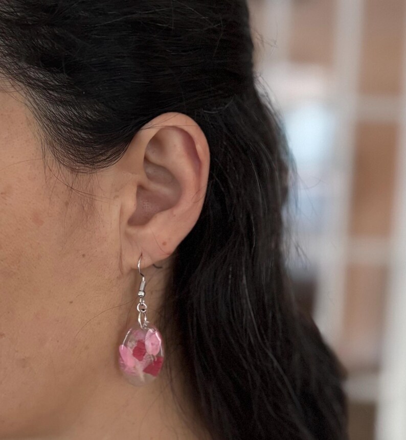 Orecchini Wine Blush immagine 3