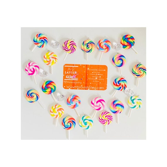 Lollipop Charms 5 Etsy
