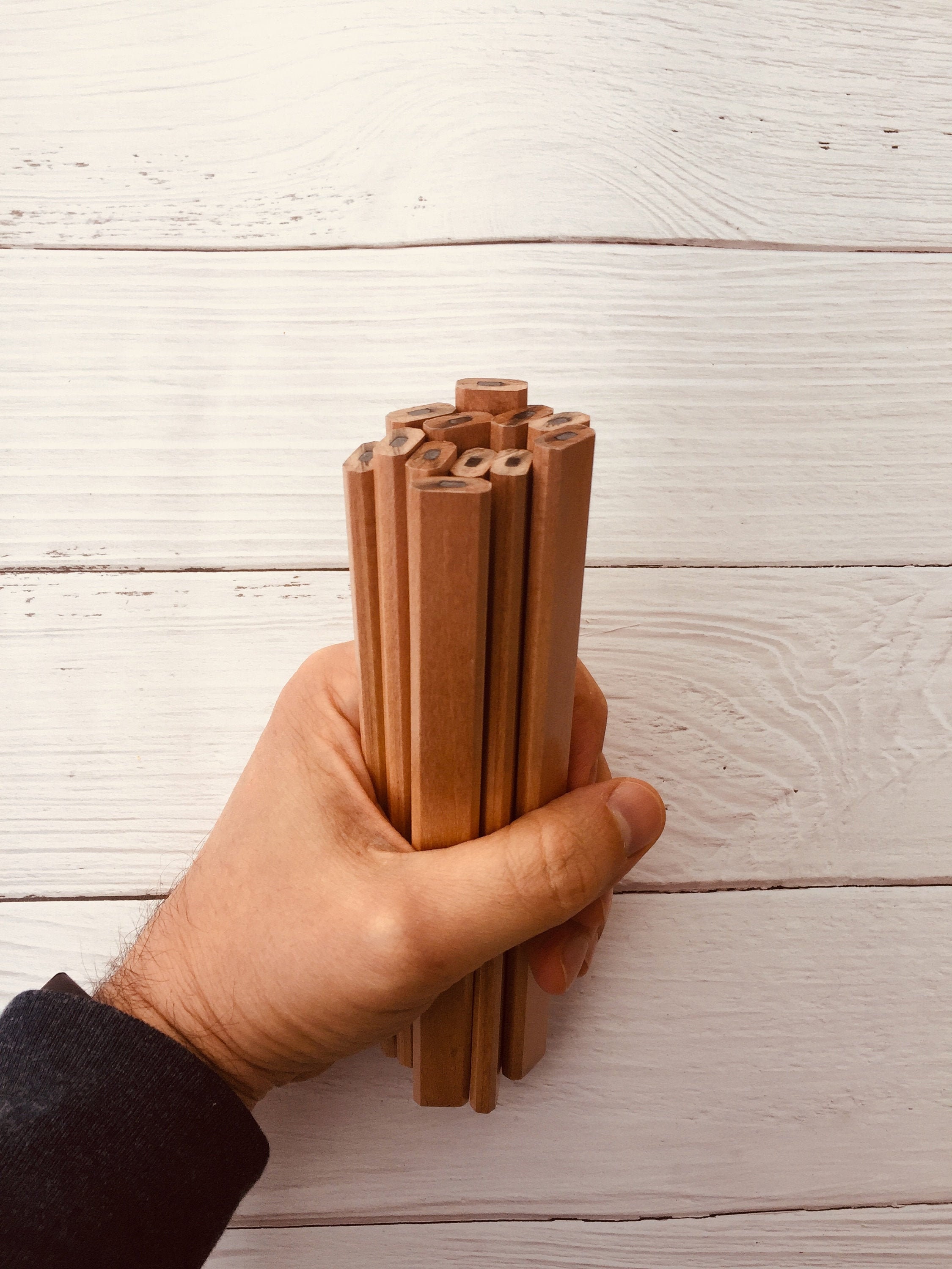 Personalized Carpenter Pencils Wood Graphite Carpenter Etsy