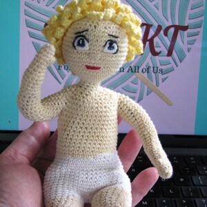 Amigurumi Wired Boy Doll Crochet PATTERN, Dress up Handmade Boy doll, Rag Doll