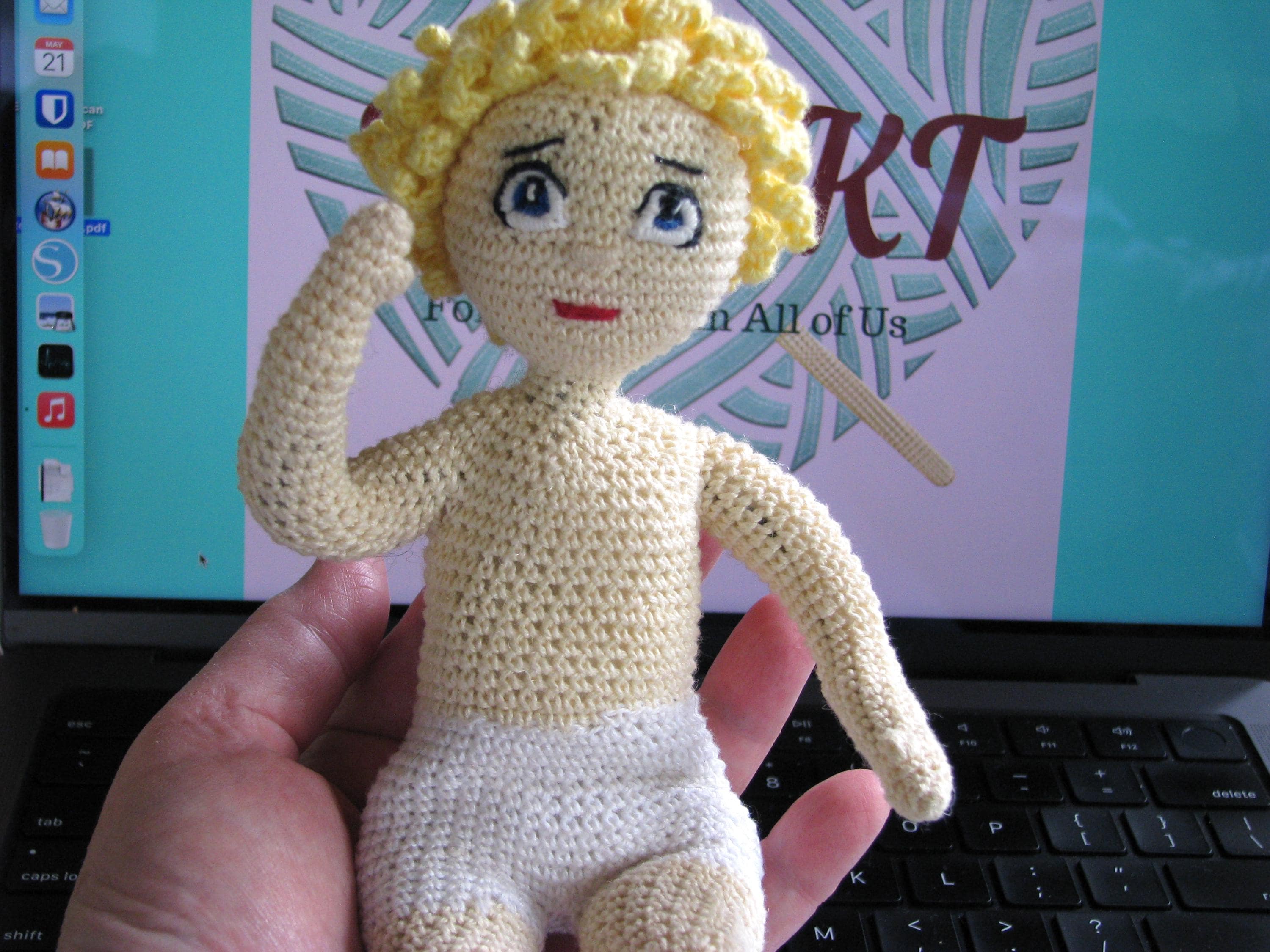 6 Rag Doll Crochet Patterns to Make Adorable Handmade Gifts and Keepsakes 6 Amigurumi Wired Boy Doll Crochet