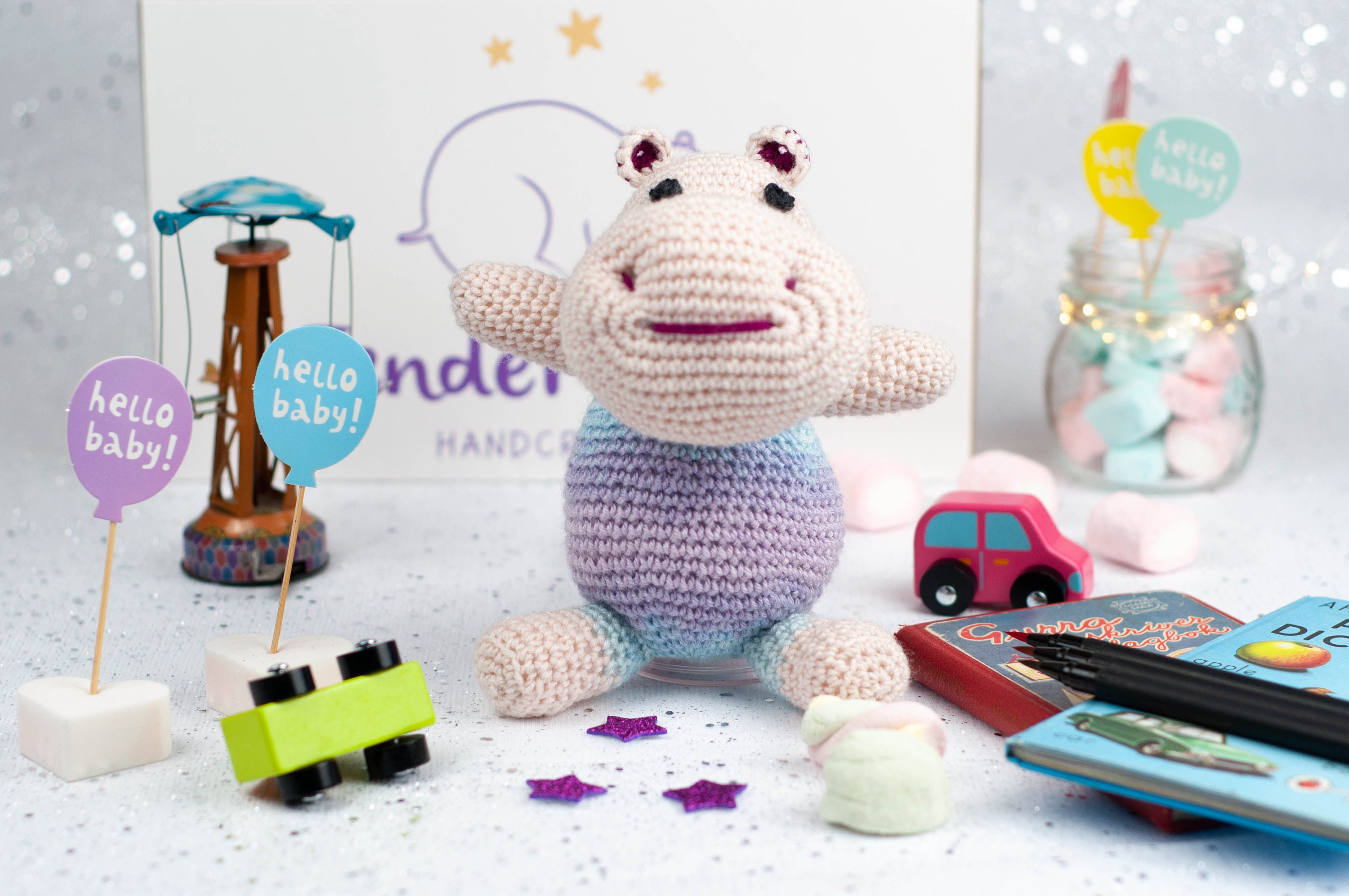 Weighted Stuffed Animal Perfect as Autism Toys. Hippo Plush | Etsy