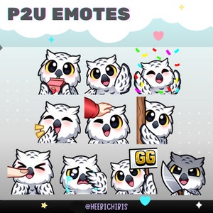 10 Owl Twitch Emotes