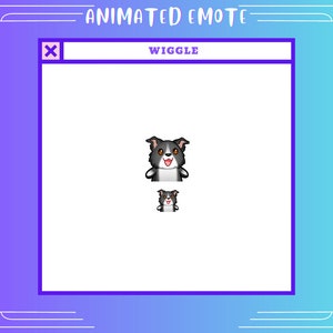 Animated Wiggle Emote | Pug Gif