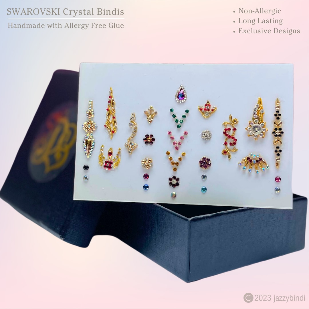 Swarovski Crystal Bindi Large Multipack / Swarovski Crystal Bridal Face