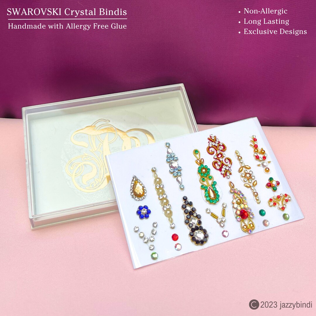 Swarovski Crystal Bindi Multipack / Swarovski Crystal Bridal Face Gems