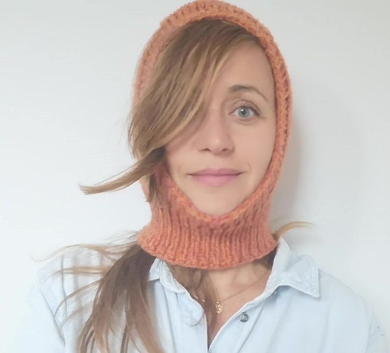 Beeblue Simple Balaclava Knitting Pattern Step by Step Etsy