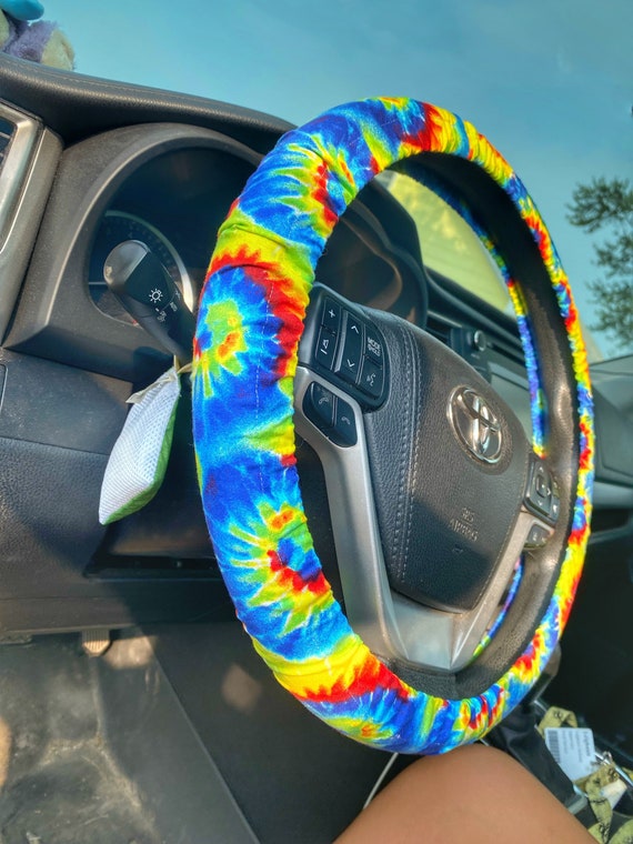 Tie Dye Steering Wheel Cover Etsy