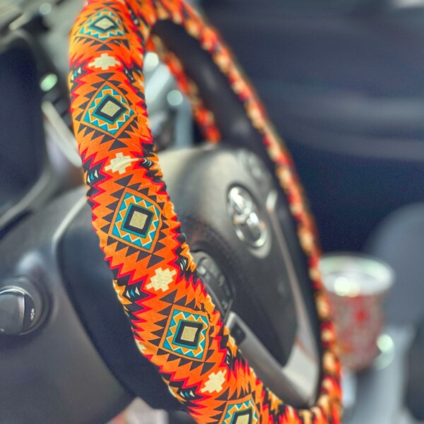 Western Steering Wheel Cover Etsy