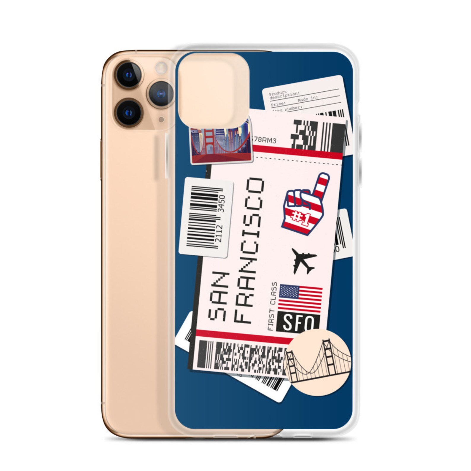 Boarding Pass iPhone Case 3 Etsy