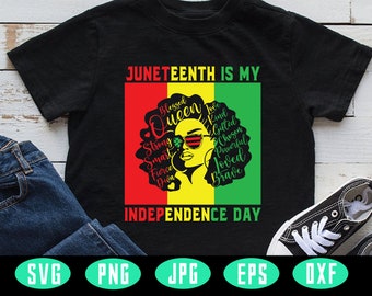 Download Juneteenth Is My Independence Day Svg Etsy