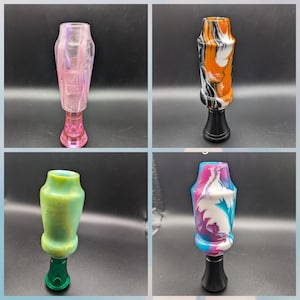Duck call. Mallard Hen call. Acrylic poly resin. Double reed. single Reed. duck call. Duckcall. Duck hunting. Smokin Hen. Kwack Wacker. Hen.