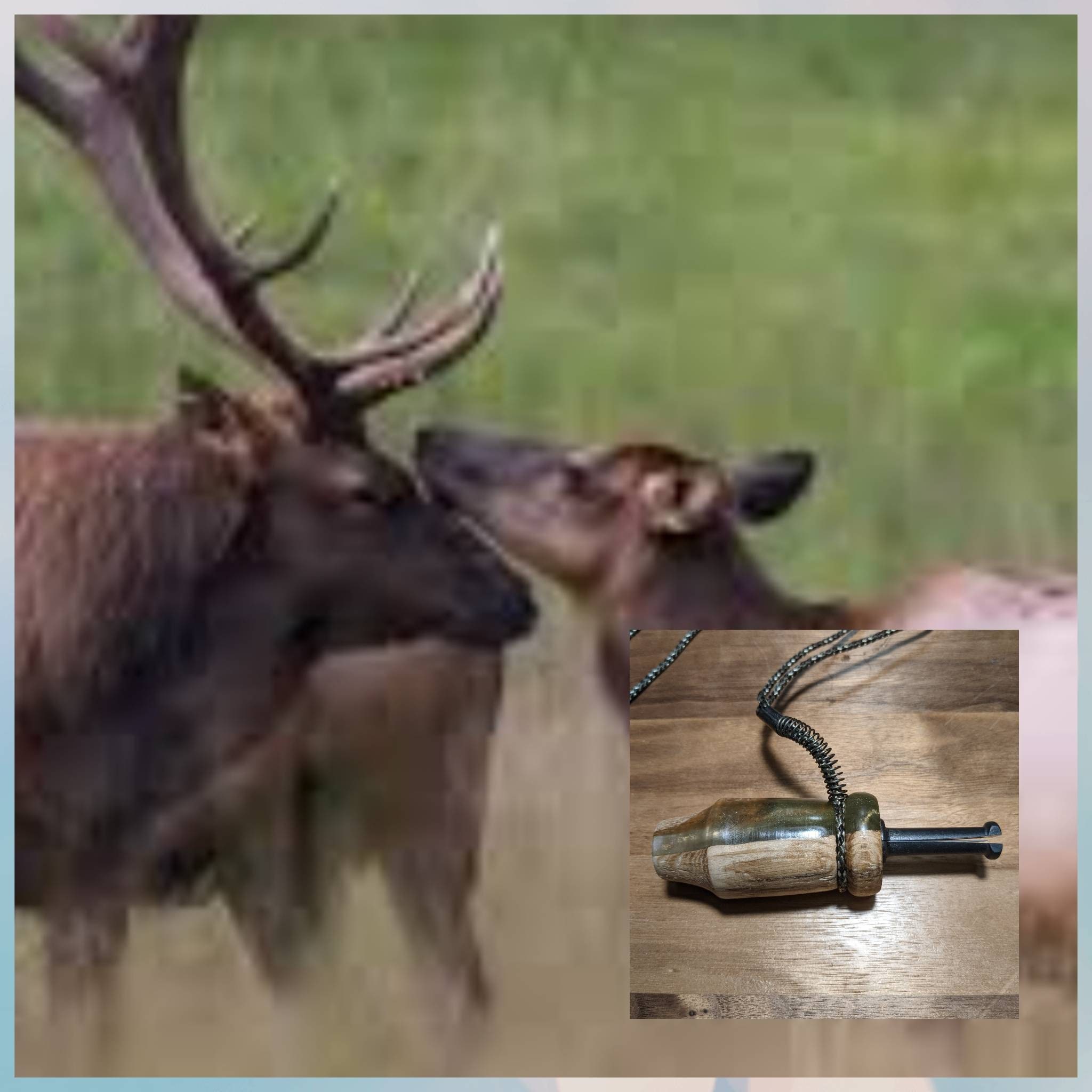 Cow Elk Call. Elk Hunting Call. Handmade Mouthpiece. Wild Game Etsy