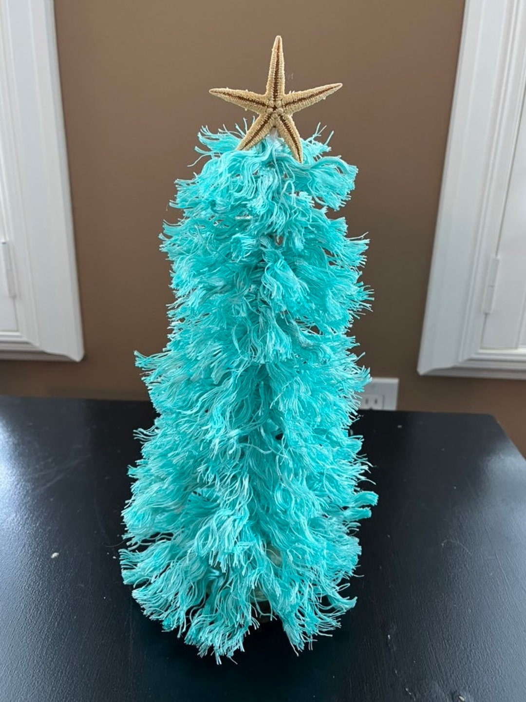 Christmas Tree Made From Discarded Fishing Rope Etsy