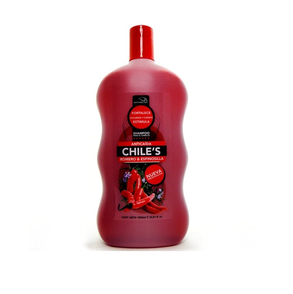 Hair Growth Chili Shampoo Champu De Chile Caída De Pelo 33 Etsy