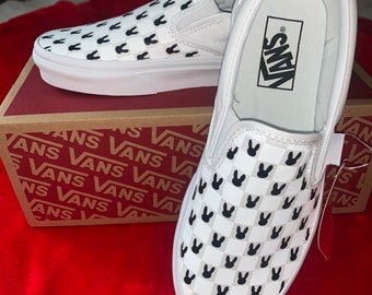 white vans designs