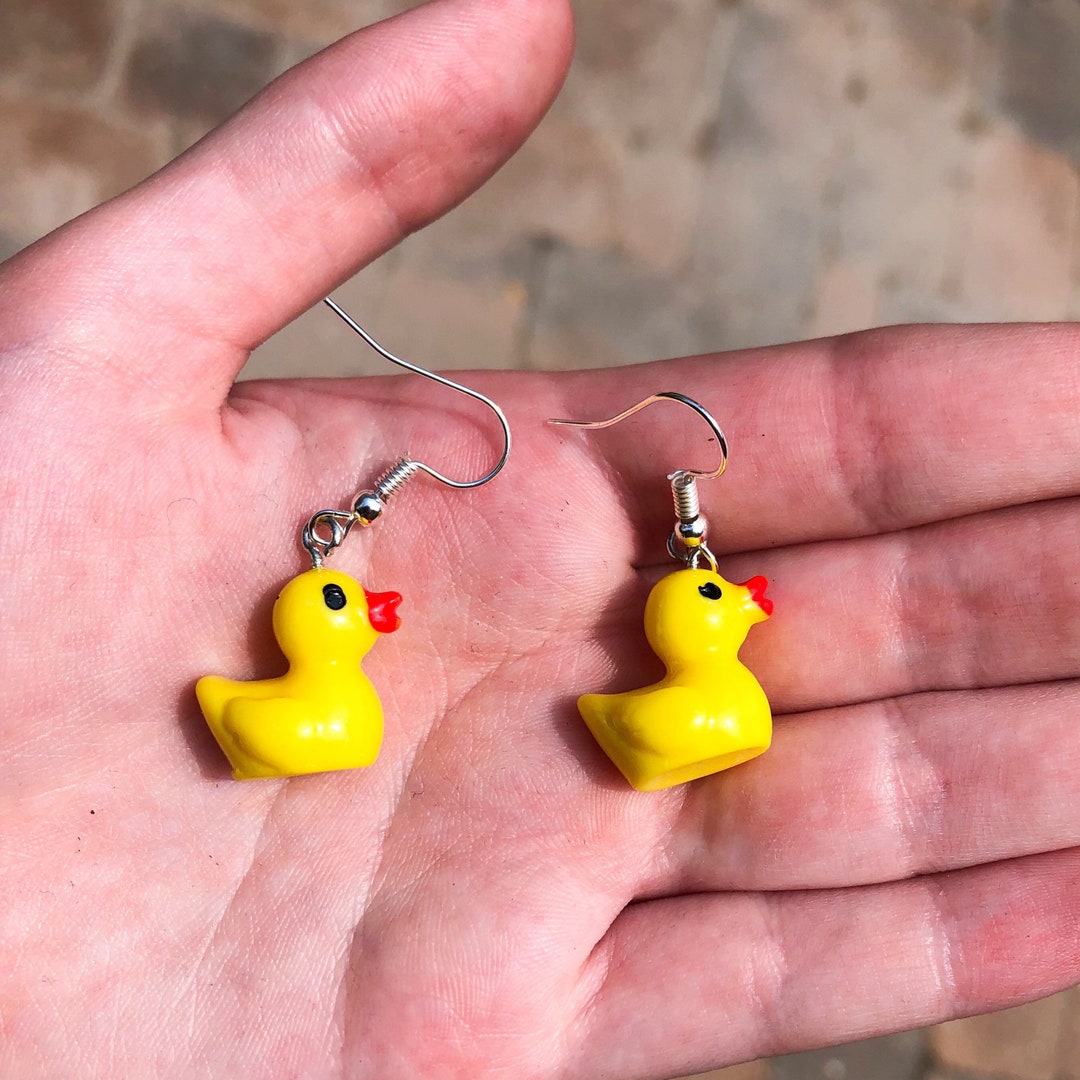 Rubber Ducky Earrings – OUR PPL