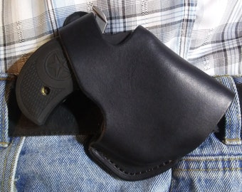 Bond Arms Stinger, Honey B, Cross Draw Holster, Right Hand, Black