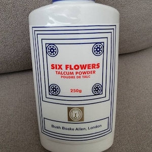 Talcum Powder Six flowers/ Poudre de talc Six Flowers