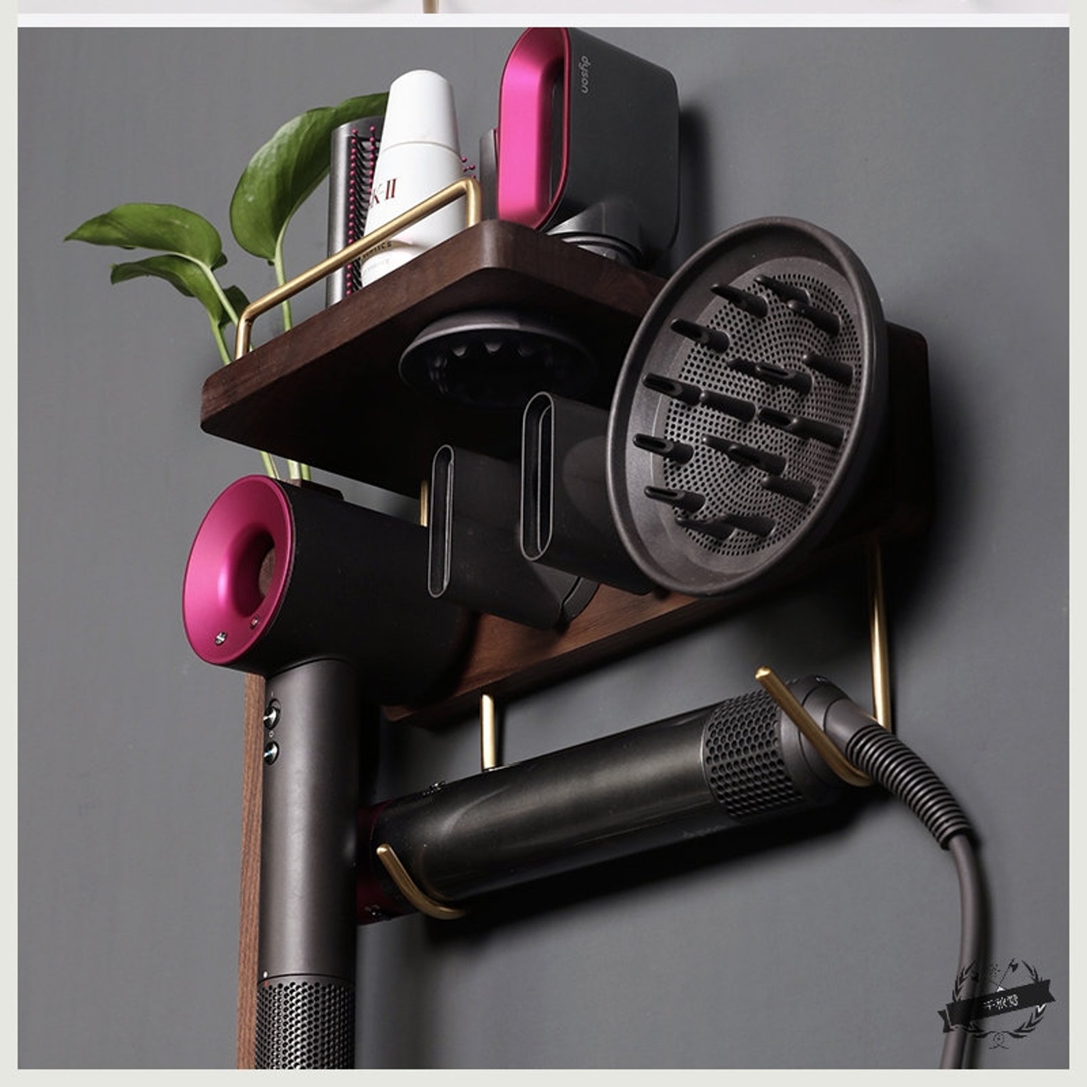 Dyson Hair Dryer Holder Storage Rack Bathroom Hair Dryer Tooth Etsy