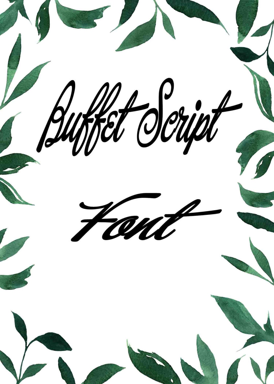 Buffet Script Wedding Font vintage Font Groovy Font Boho Etsy Australia