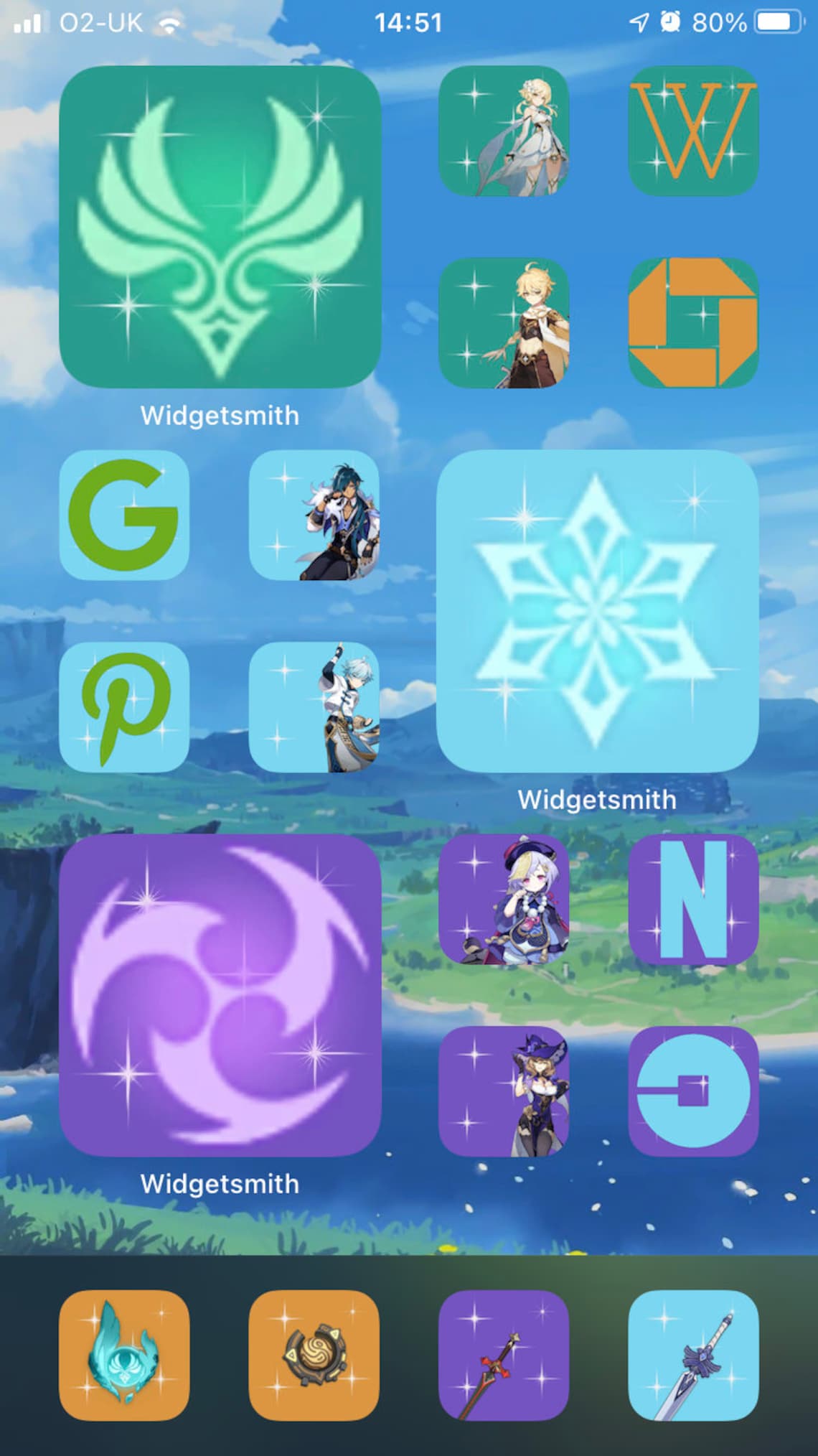 Genshin Impact Ios 14 App Icons Genshin App Icons. Anime - Etsy Australia
