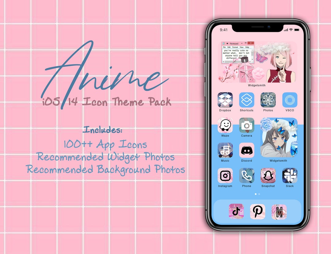 45 Cute Anime Animal App Icons iPhone Theme Ios Icon Pack 