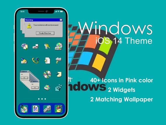 Windows 95 App Icons iOS 14 - Windows 95 Aesthetic Icons & Wallpapers
