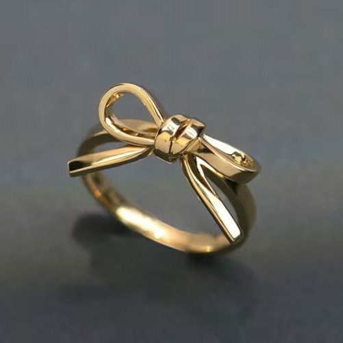 Gift bow ring sale