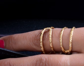 Sterling Silver Finger Splint Ring: EDS Lateral Deviation Support