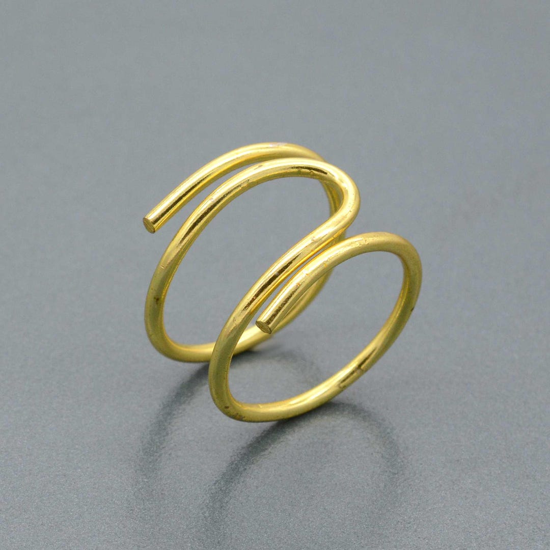 Hyper Mobility Rings Gold EDS Splint Ring - Adjustable Arthritis Finger Support, Pain Relief ...