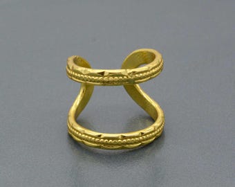 Anillo férula de plata para artritis, soporte para desviación lateral, anillo EDS, férula para dedo en martillo, soporte para deformidad en ojal, férulas para dedo en gatillo