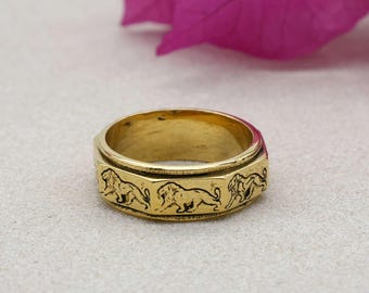 Anillo de astrología Leo: regalo del zodiaco en plata de ley 925