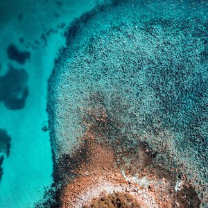 Blue & Brown Aesthetic Wall Collage Kit Nature Tones Wall Collage Ocean Sea Sky Printable Photos ...