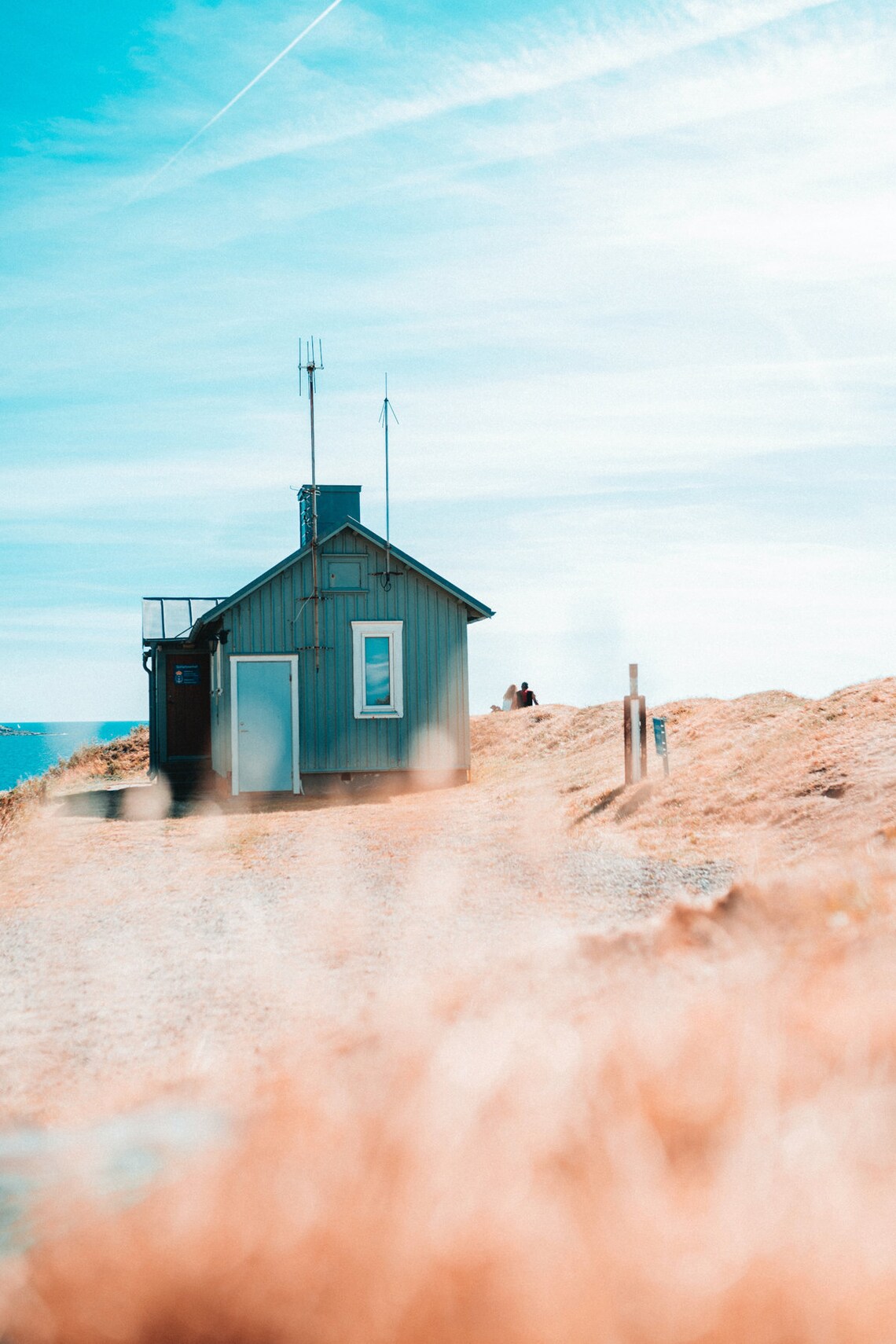 Blue & Brown Aesthetic Wall Collage Kit Nature Tones Wall Collage Ocean Sea Sky Printable Photos ...