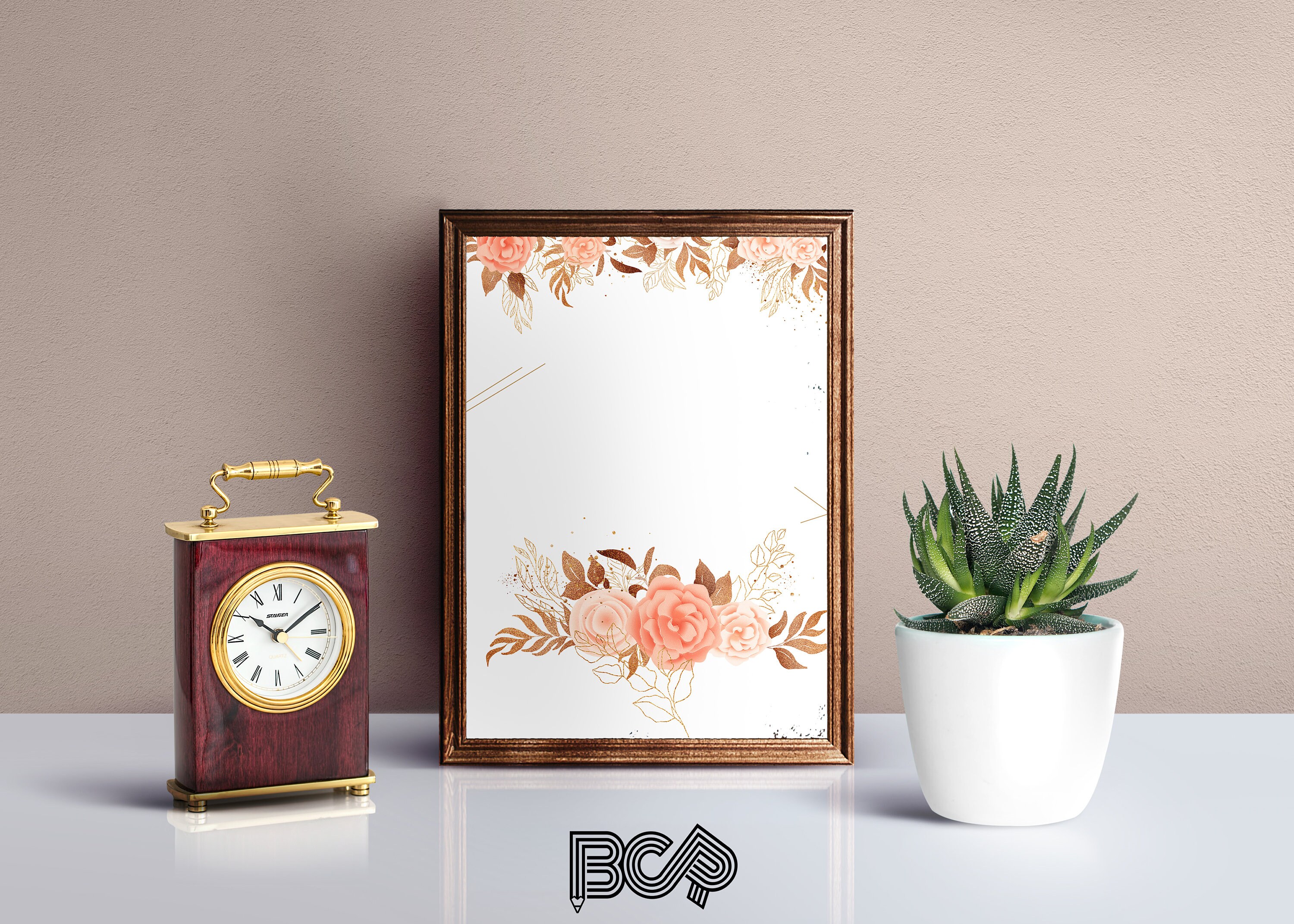 Botanical Wall Art Set of 2 Prints Floral Wall Art Minimal | Etsy