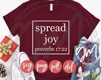 spread joy proverbs shirt