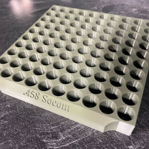 Jumbo Rifle Reloading Tray - Group .44 thru .50