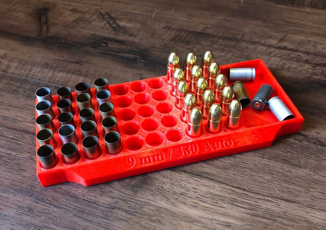Deluxe Reloading Tray 9mm/380 Auto Etsy