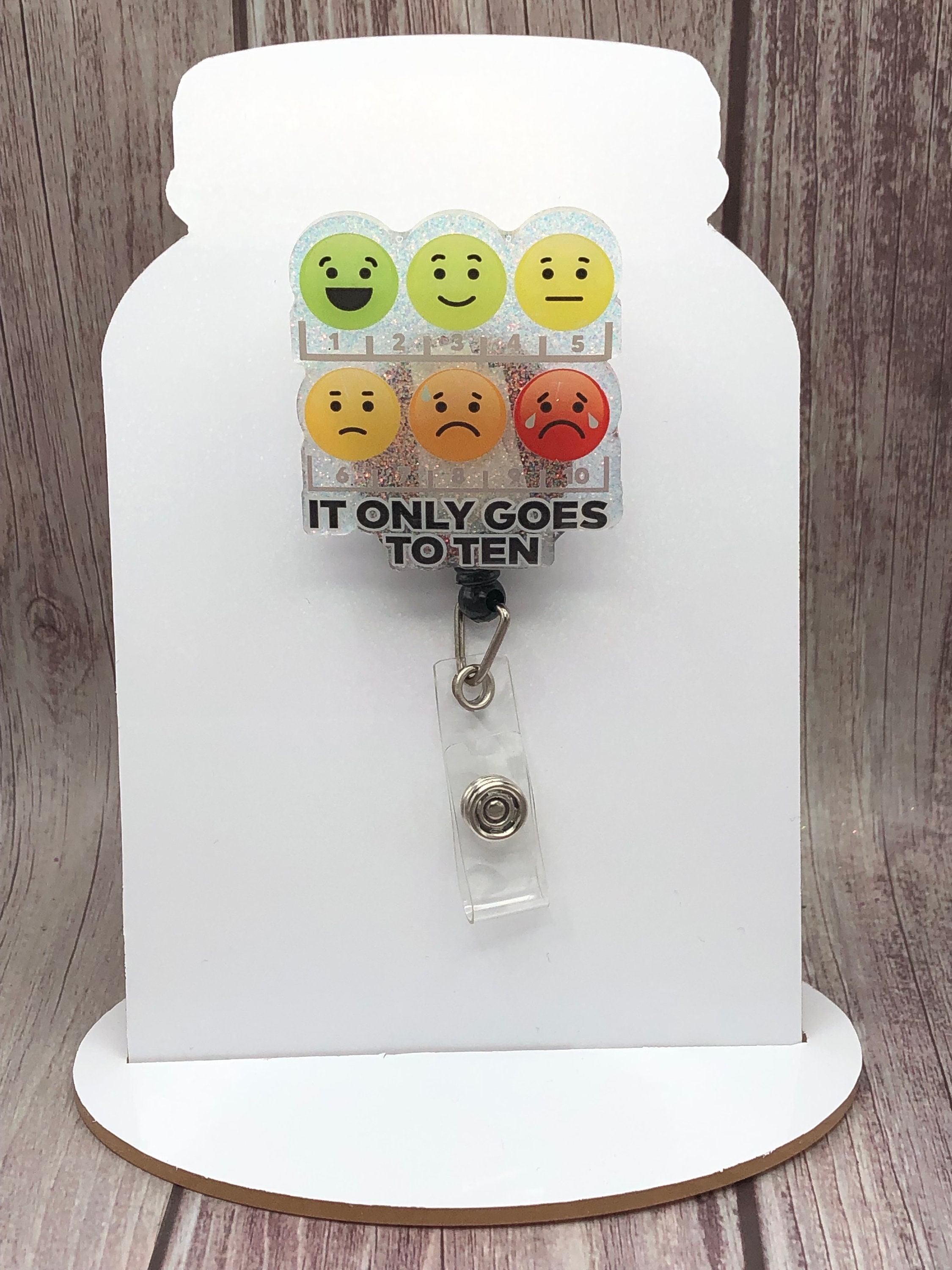 Pain Scale Badge Reel
