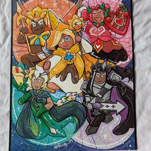 CRK Ancients Print | 8&quot; x 10&quot; Art Print | Cookie Run, Video Game Print