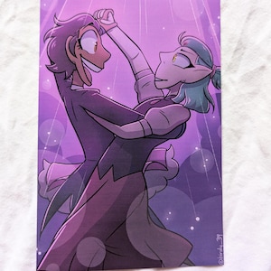 Lumity Print | 4&quot; x 6&quot; Art Print, TOH, Luz & Amity Grom Artwork