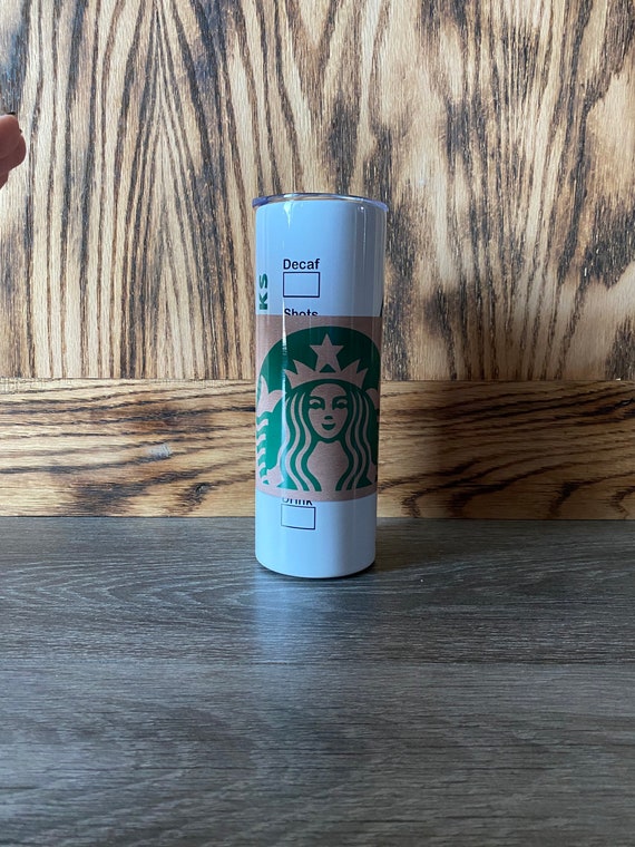 Personalized Engraved Starbucks Tumbler - Double Wall Insulated