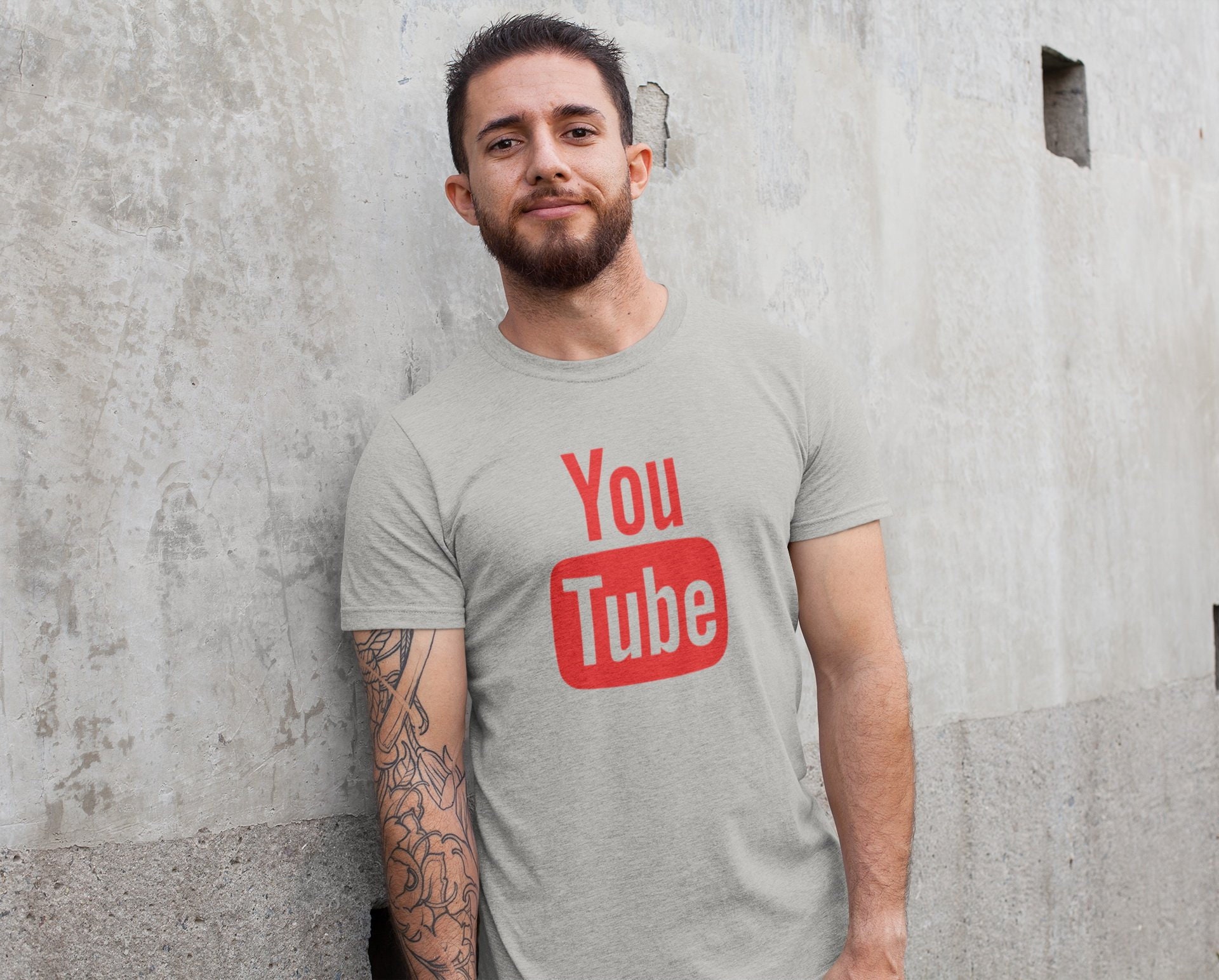 Content Creator with Icons' Men's T-Shirt