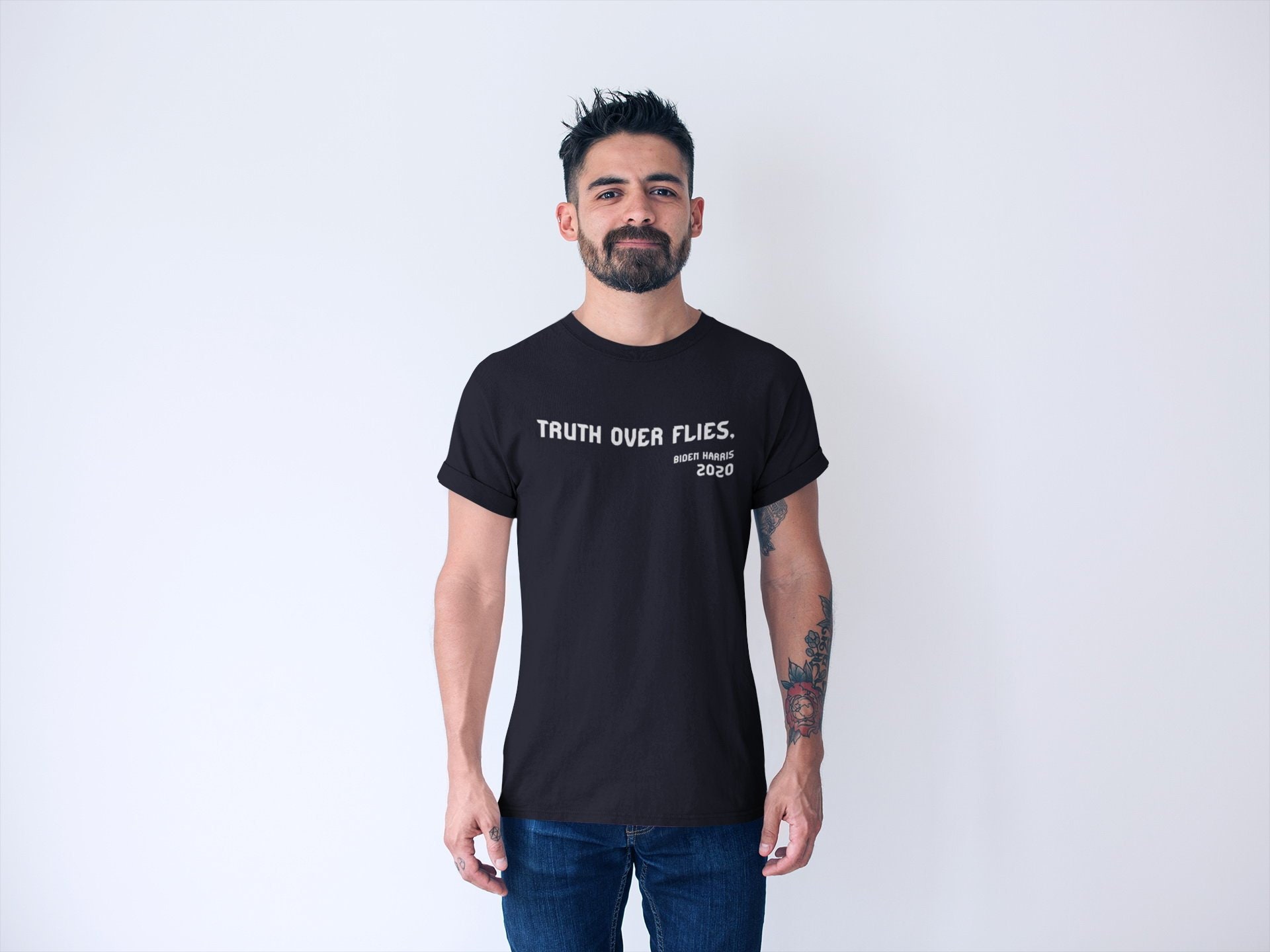 truth over flies t shirt