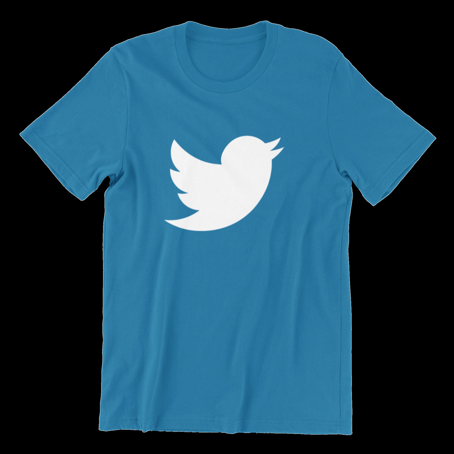 SUNNYDAYZE TWEETER T-SHIRT twitter bird fly logo fun cool art t-shirt