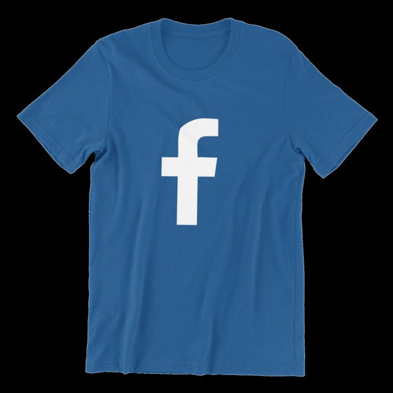 Facebook T-Shirt Social Media Shirt for Men, Women, Funny T-shirts and Personalized Apparel