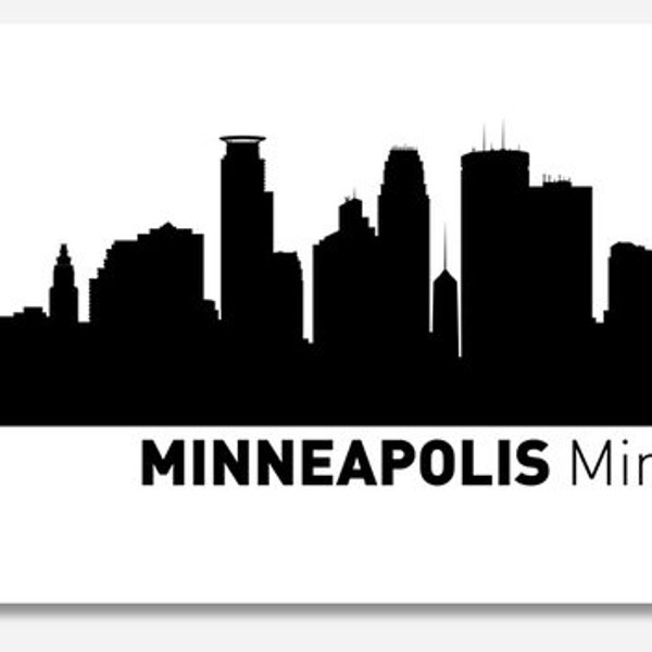 Skyline Wall Decal Etsy