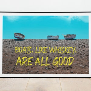 Quote Print Travel Poster - Inspirational Wall Art Typography I Canary Islands Spain - INSTANT DOWNLOAD I Home Decor