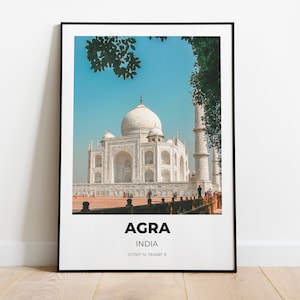 Taj Mahal Wall Art, Taj Mahal Print, Taj Mahal Art, India Wall Art, India Wall Photo, India Wall Decor, India Decor, India Poster